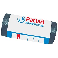 Мешки для мусора 60 л, черные, в рулоне 50 шт., ПНД, 6,2 мкм, 800х600 мм, PACLAN Professional, 604078 в Домодедово
