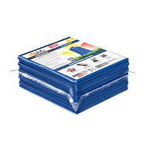 Мешки для мусора 160 л, синие, в пачке 10 шт., ПВД, 40 мкм, 900х1100 мм, i-Bag в Домодедово
