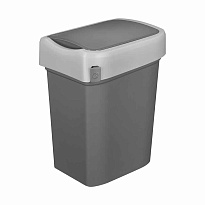 Контейнер для мусора Smart Bin 10 л (серый) 10 серый в Домодедово