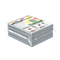 Мешки для мусора 160 л, светло-серые, в пачке 10 шт., ПВД, 40 мкм, 900х1100 мм, i-Bag в Домодедово